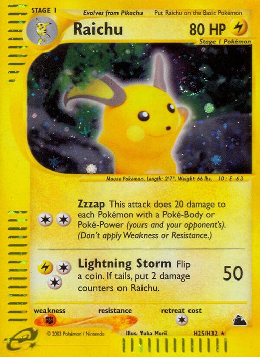 Raichu (H25/H32) [Skyridge] - for just $22.40! 