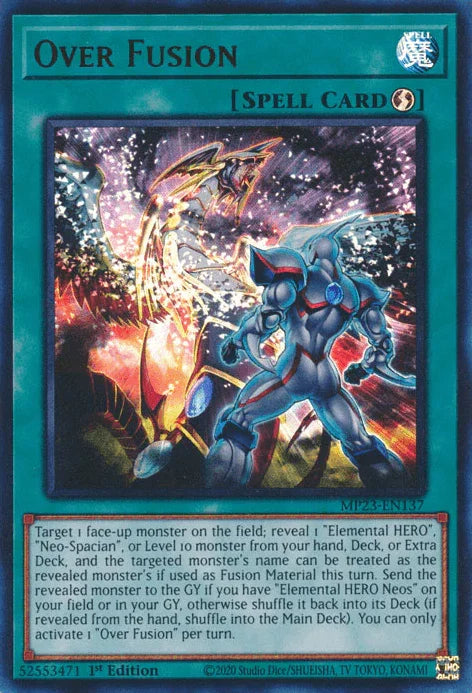 Over Fusion [MP23-EN137] Ultra Rare - for just $0.10! 