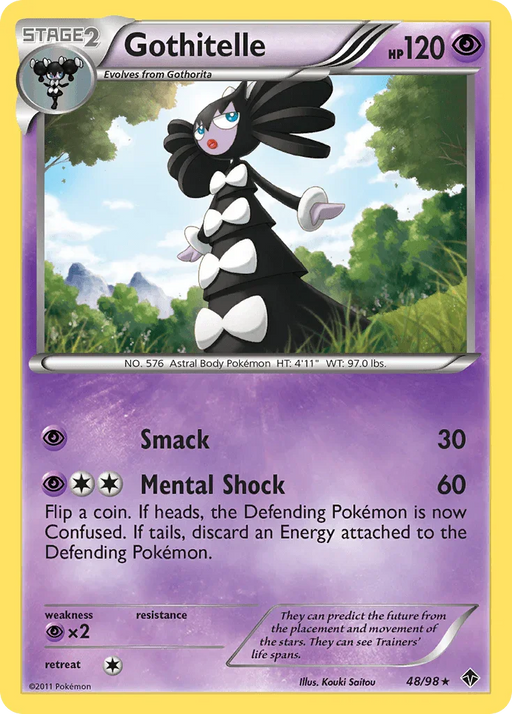 Gothitelle (48/98) [Black & White: Emerging Powers] - for just $0.60! 