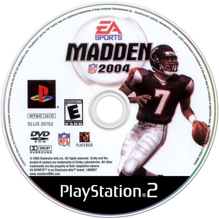 Madden NFL 2004 – PlayStation 2 (PS2) - for just $4.99! 