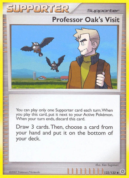 Professor Oak's Visit (122/132) [Diamond & Pearl: Secret Wonders] - for just $0.10! 