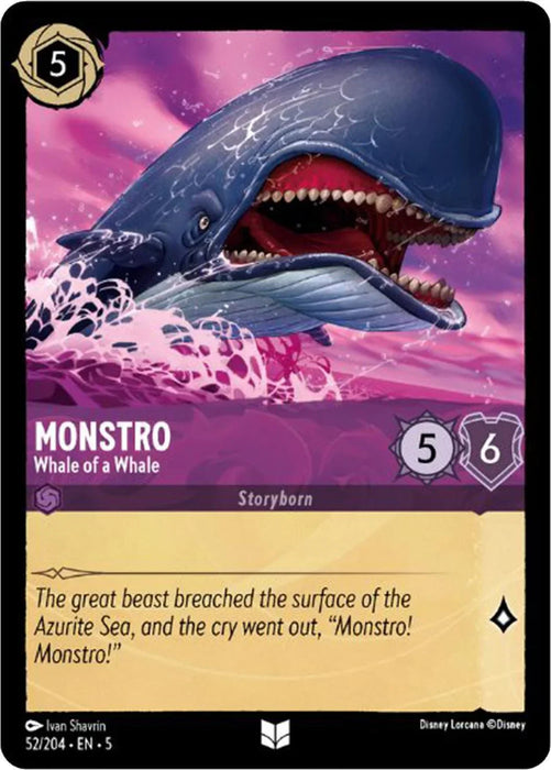 Monstro - Whale of a Whale (52/204) [Shimmering Skies] - for just $0.10! 