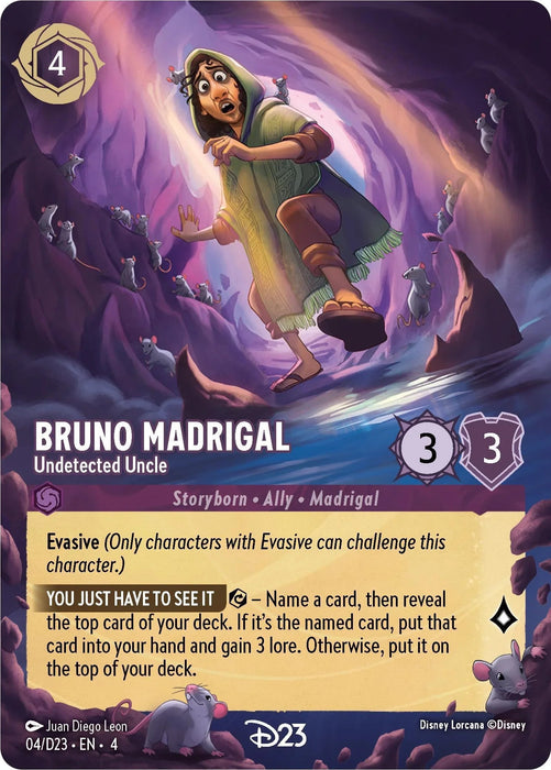 Bruno Madrigal - Undetected Uncle (4) [D23 Promos] - for just $8.55! 