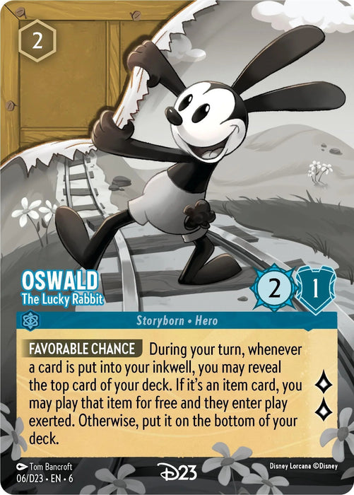 Oswald - The Lucky Rabbit (6) [D23 Promos] - for just $20.95! 