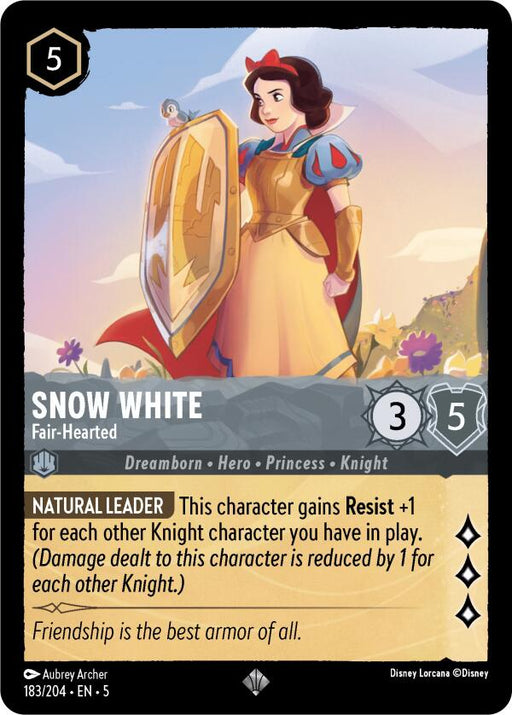 Snow White - Fair-Hearted (183/204) [Shimmering Skies] - Just $0.20! Shop now at Retro Gaming of Denver