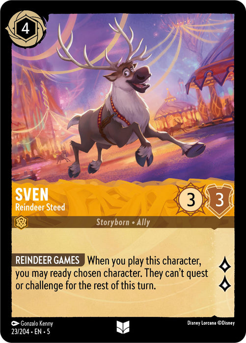 Sven - Reindeer Steed (23/204) [Shimmering Skies] - Just $0.05! Shop now at Retro Gaming of Denver