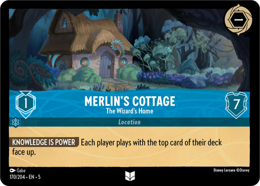 Merlin's Cottage - The Wizard's Home (170/204) [Shimmering Skies] - Just $0.10! Shop now at Retro Gaming of Denver