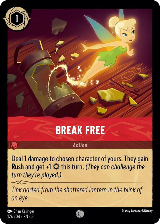 Break Free (127/204) [Shimmering Skies] - for just $0.10! 