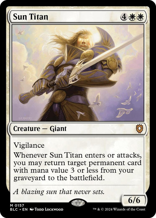 Sun Titan [Bloomburrow Commander] - Just $0.20! Shop now at Retro Gaming of Denver