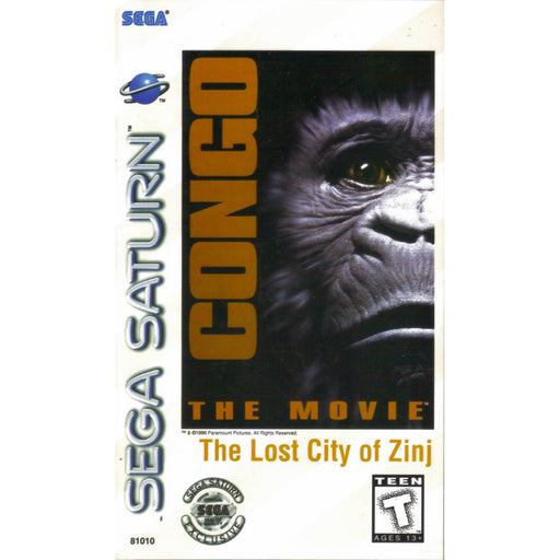 Congo the Movie: The Lost City of Zinj (Sega Saturn) - Just $0! Shop now at Retro Gaming of Denver