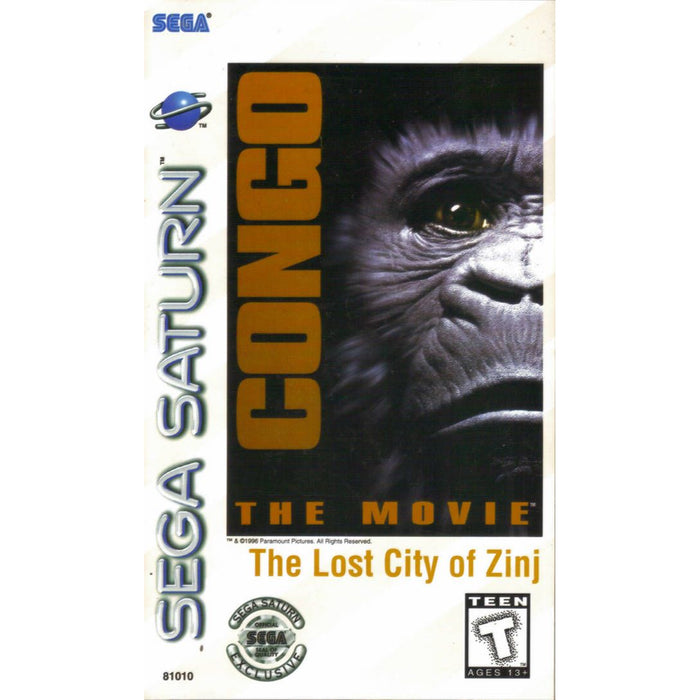 Congo the Movie: The Lost City of Zinj (Sega Saturn) - Just $0! Shop now at Retro Gaming of Denver