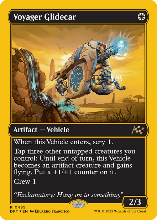 Voyager Glidecar (DFT-435) - Aetherdrift Foil - for just $0.15! 