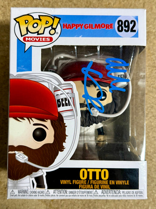 Alan Covert Signed Funko Pop! Movies Otto #892 Happy Gilmore Caddy With JSA COA - for just $250! 
