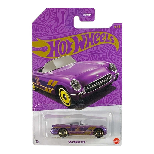 Hot Wheels '55 Corvette - Pearl and Chrome Series 4/6 - for just $1.79! 