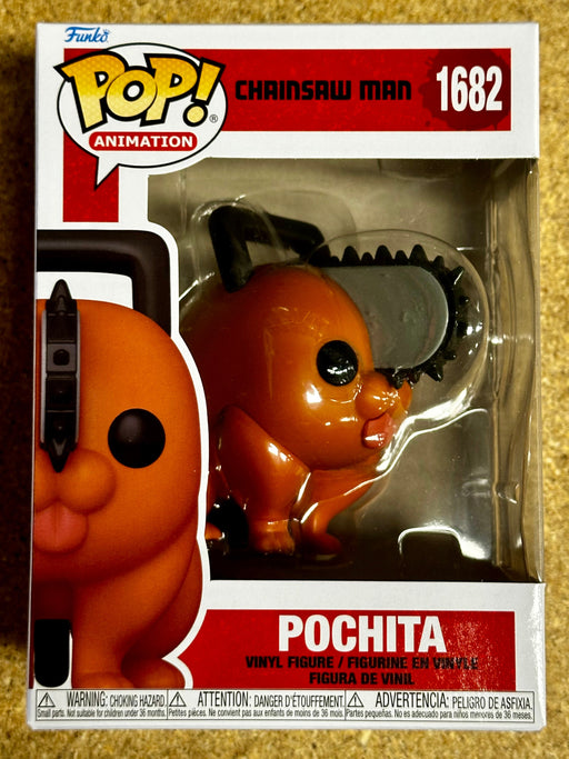 Funko Pop! Animation Pochita #1682 Chainsaw Man 2024 Chainsaw Devil Denjis Heart - for just $13! 