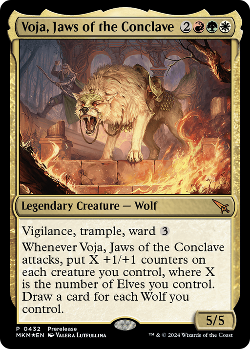 Voja, Jaws of the Conclave [Murders at Karlov Manor Prerelease Promos] - Just $1.20! Shop now at Retro Gaming of Denver