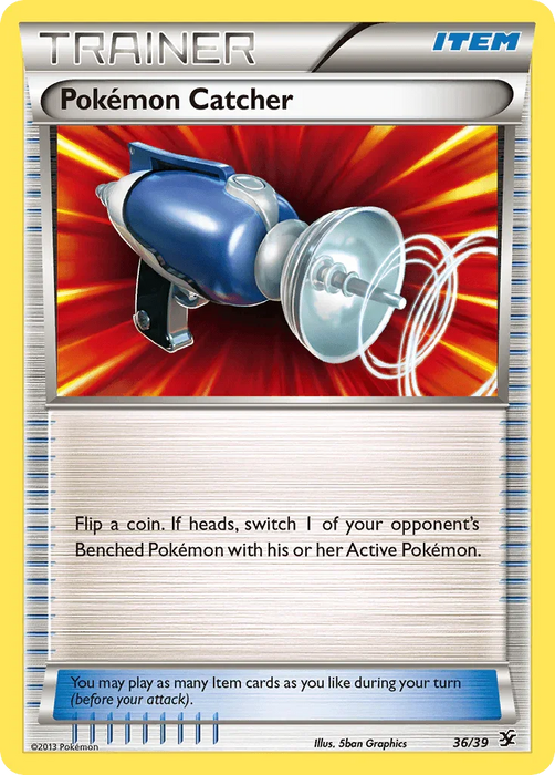 Pokemon Catcher (36/39) [XY: Kalos Starter Set] - for just $0.25! 