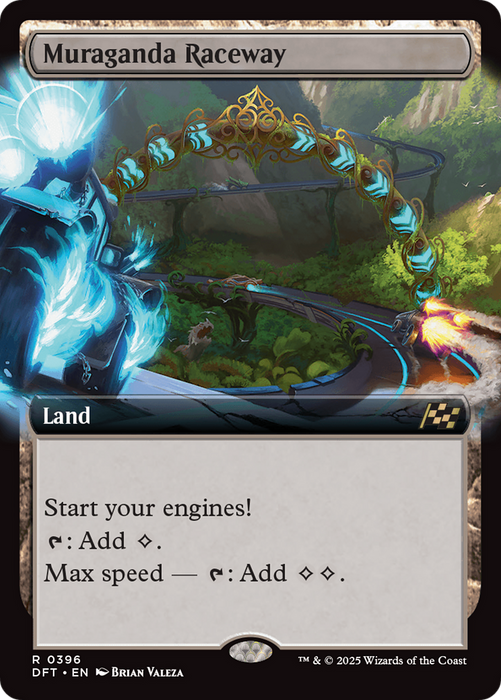 Muraganda Raceway (DFT-396) - Aetherdrift: (Extended Art) Foil - for just $0.30! 
