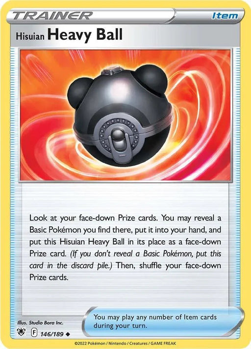 Hisuian Heavy Ball (146/189) [Sword & Shield: Astral Radiance] - for just $0.10! 