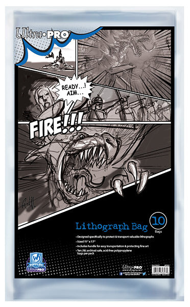 Ultra PRO: Lithograph Bags - 10ct (11" x 17") - for just $0! 
