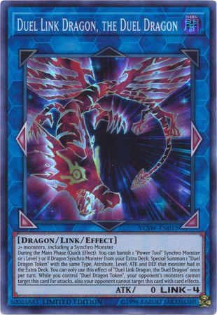 Duel Link Dragon, the Duel Dragon [YCSW-EN012] Super Rare - for just $140! 