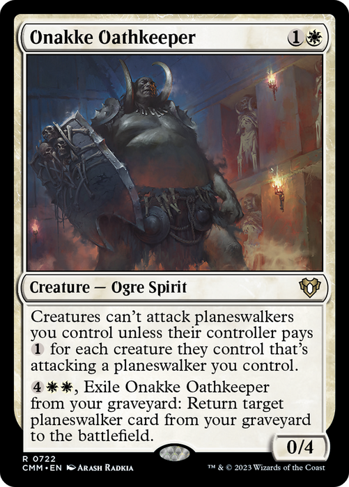 Onakke Oathkeeper (CMM-722) - Commander Masters - for just $0.29! 