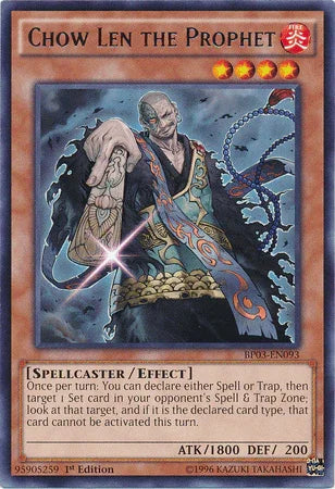 Chow Len the Prophet [BP03-EN093] Rare - for just $0.10! 