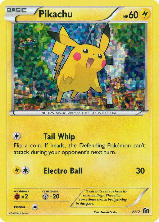 Pikachu (6/12) [McDonald's Promos: 2015 Collection] - for just $13.90! 