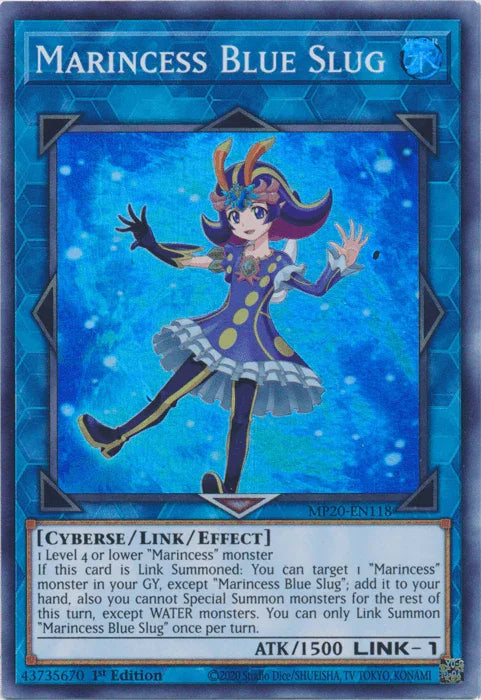 Marincess Blue Slug [MP20-EN118] Super Rare - for just $0.50! 