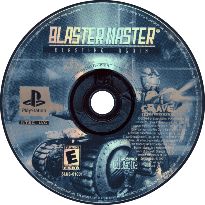 Blaster Master: Blasting Again – PlayStation 1 (PS1) - for just $0! 