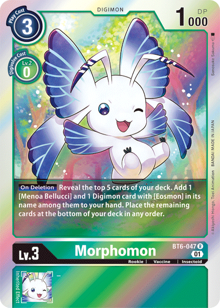 Morphomon [BT6-047] [Double Diamond] - Just $0.09! Shop now at Retro Gaming of Denver