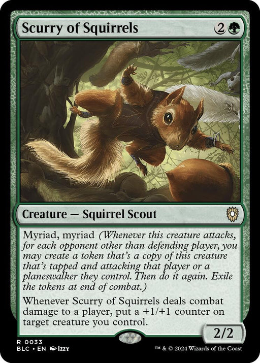 Scurry of Squirrels [Bloomburrow Commander] - Just $1.10! Shop now at Retro Gaming of Denver