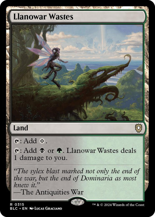 Llanowar Wastes [Bloomburrow Commander] - Just $1.40! Shop now at Retro Gaming of Denver