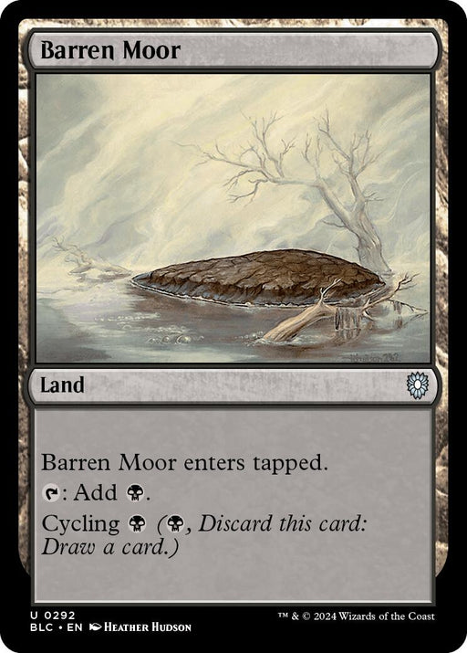 Barren Moor [Bloomburrow Commander] - Just $0.04! Shop now at Retro Gaming of Denver