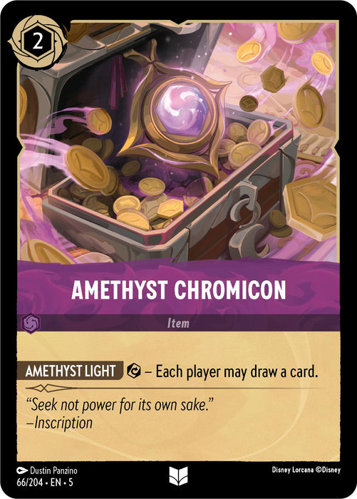 Amethyst Chromicon (66/204) [Shimmering Skies] - Just $0.10! Shop now at Retro Gaming of Denver