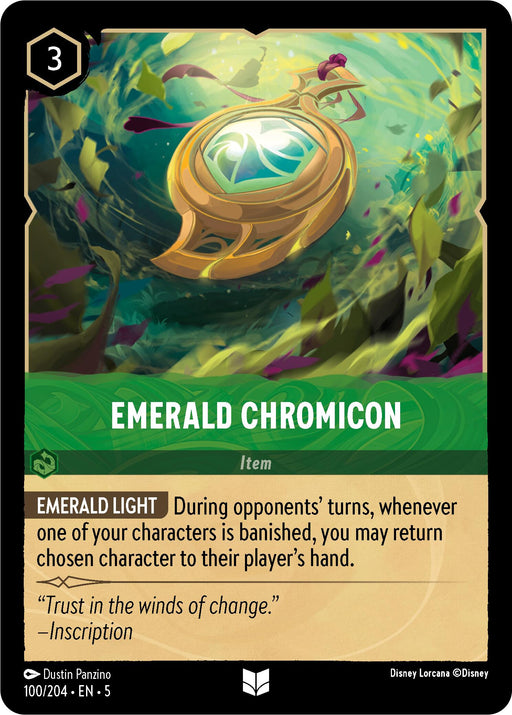 Emerald Chromicon (100/204) [Shimmering Skies] - Just $0.05! Shop now at Retro Gaming of Denver