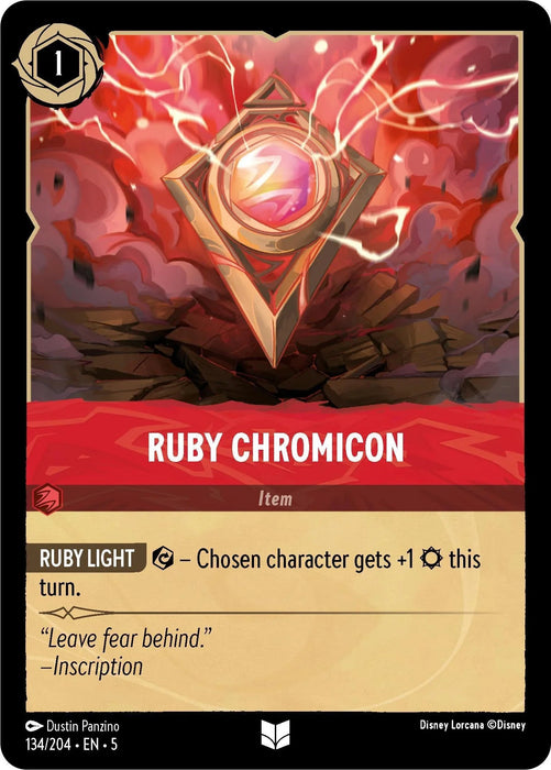 Ruby Chromicon (134/204) [Shimmering Skies] - for just $0.10! 