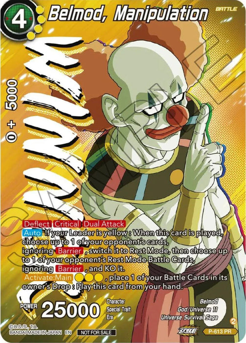 Belmod, Manipulation (Tournament Pack Vol. 8) (Winner) (P-613) [Promotion Cards] - for just $2! 