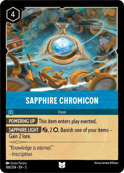 Sapphire Chromicon (168/204) [Shimmering Skies] - for just $0.10! 