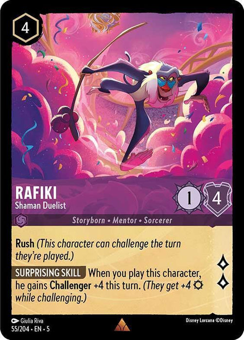 Rafiki - Shaman Duelist (55/204) [Shimmering Skies] - for just $0.10! 