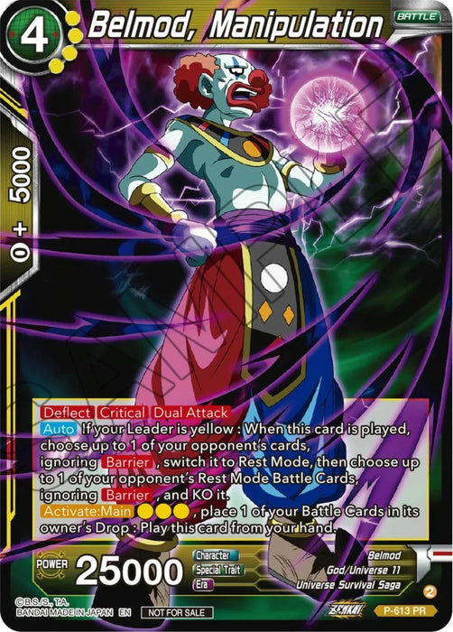 Belmod, Manipulation (Tournament Pack Vol. 8) (P-613) [Promotion Cards] - for just $0.50! 