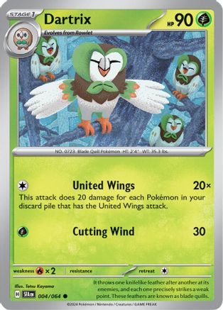 Dartrix 004/064 - SV Shrouded Fable - for just $0.05! 