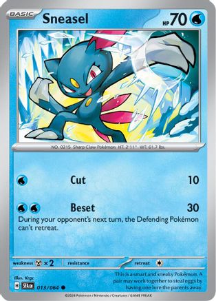 Sneasel 013/064 - SV Shrouded Fable - for just $0.05! 