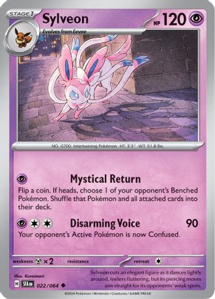 Sylveon [22] (SV: Shrouded Fable) - Just $0.05! Shop now at Retro Gaming of Denver