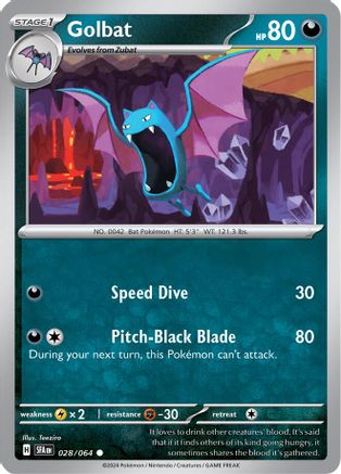 Golbat 028/064 - SV Shrouded Fable - for just $0.05! 