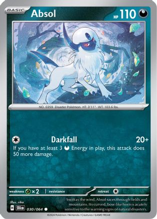 Absol 030/064 - SV Shrouded Fable - for just $0.08! 