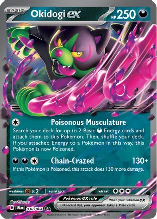 Okidogi ex 036/064 - SV Shrouded Fable Holofoil - for just $0.45! 