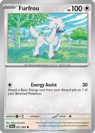 Furfrou 051/064 - SV Shrouded Fable - for just $0.04! 