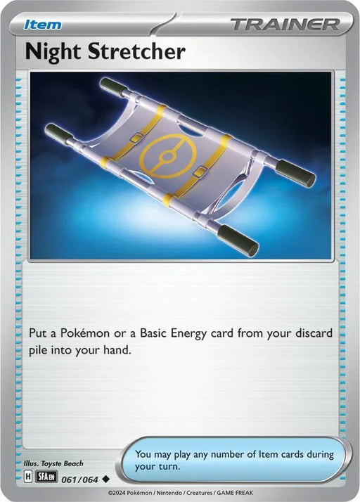 Night Stretcher (061/064) [Scarlet & Violet: Shrouded Fable] - for just $0.25! 