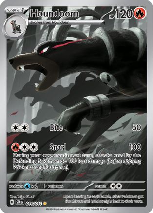 Houndoom 066/064 - SV Shrouded Fable Holofoil - for just $20! 